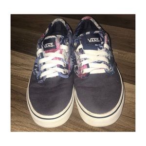 Vans tropical leaves